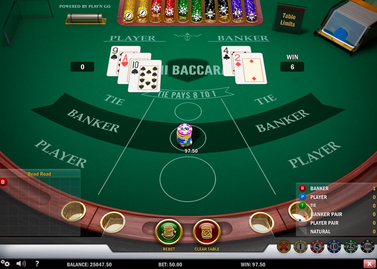 Casino Baccarat Live Betting